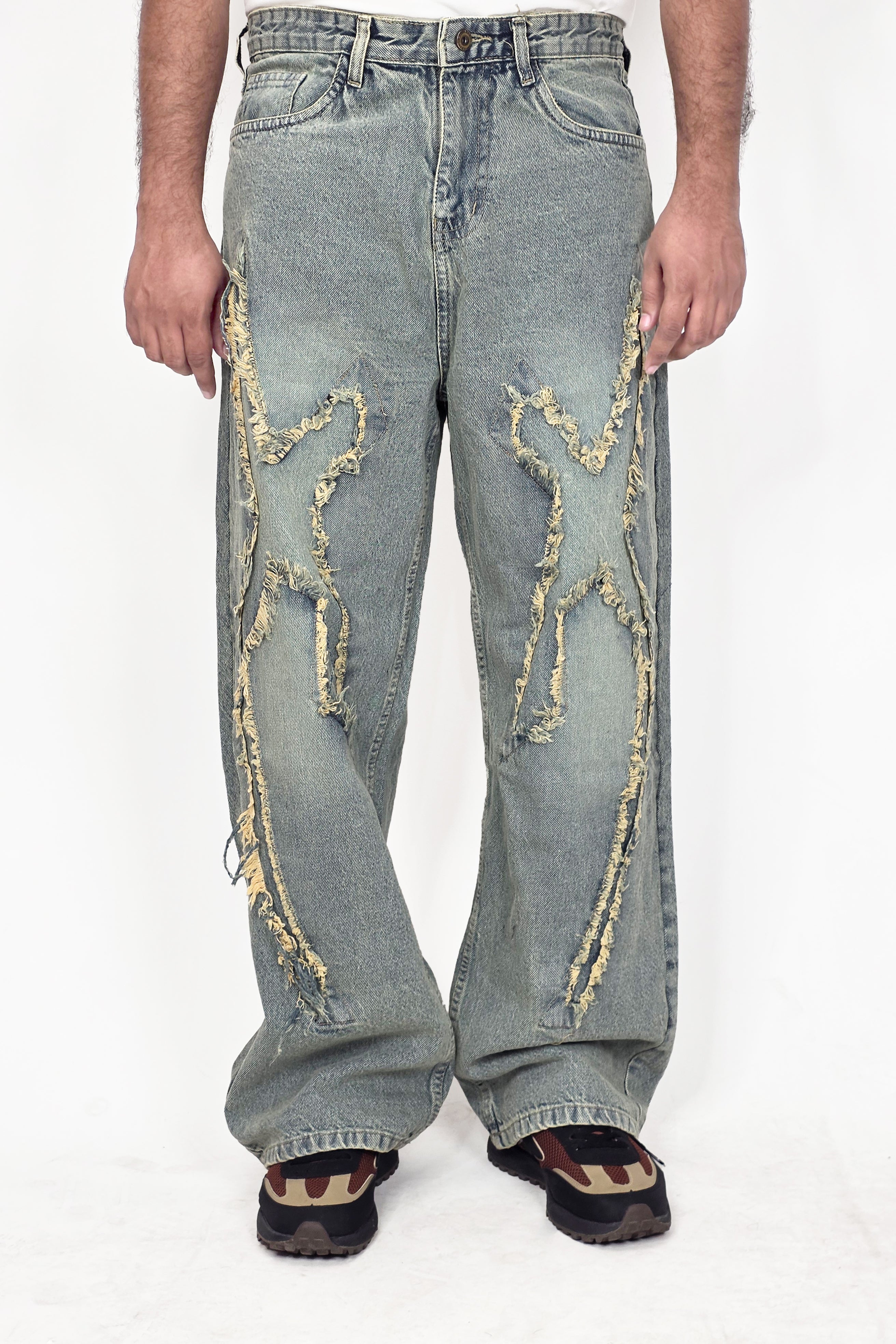 Rogue Fray Wide-Leg Denim