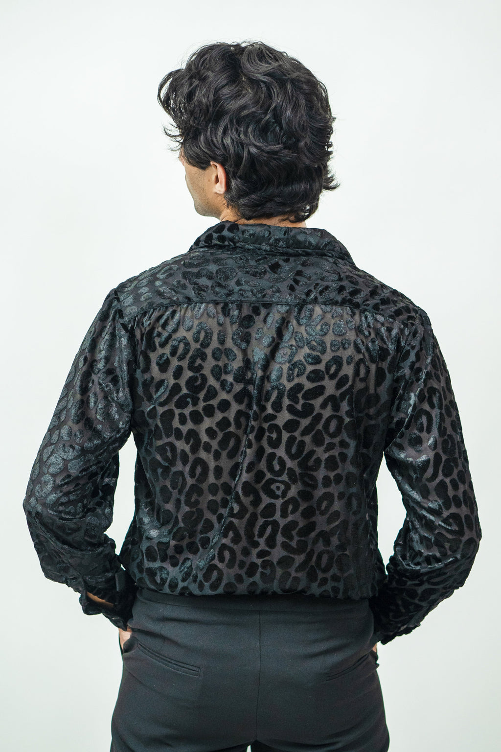 Dredge Black Panther Print Party Wear Dredge