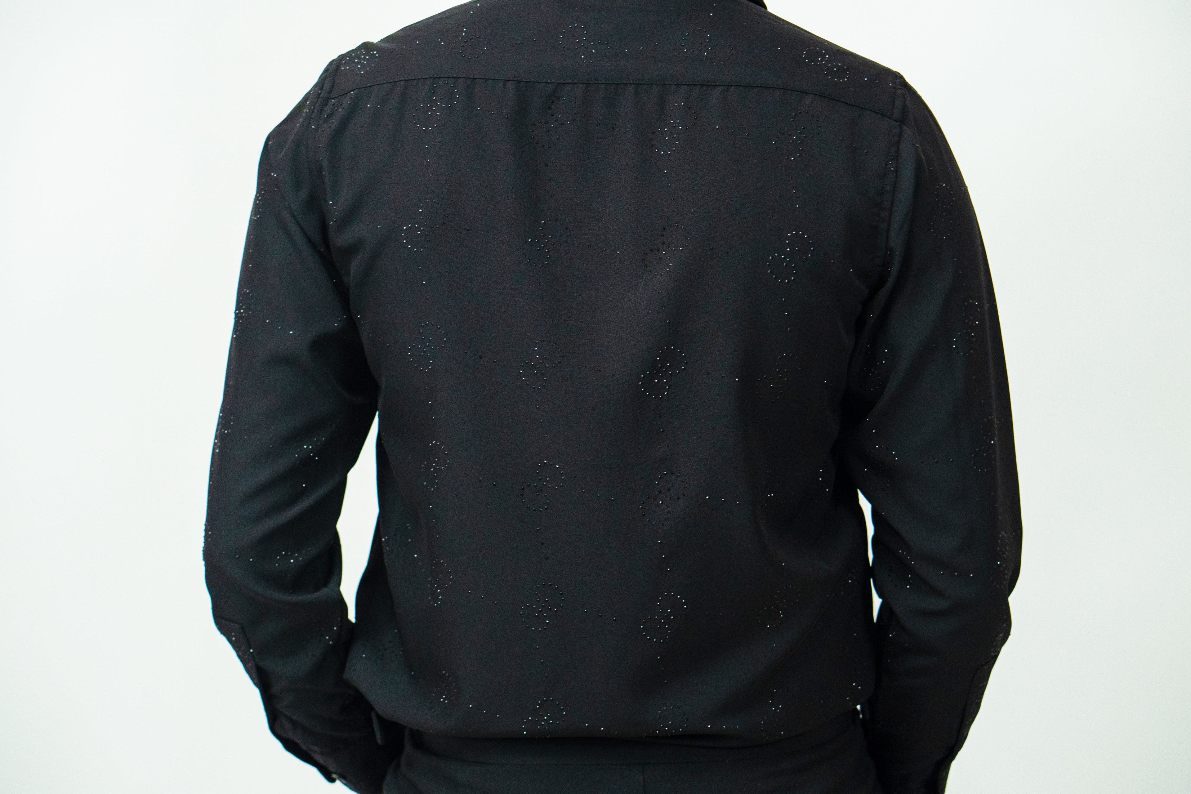 Dredge Embellished Black Shirt Dredge