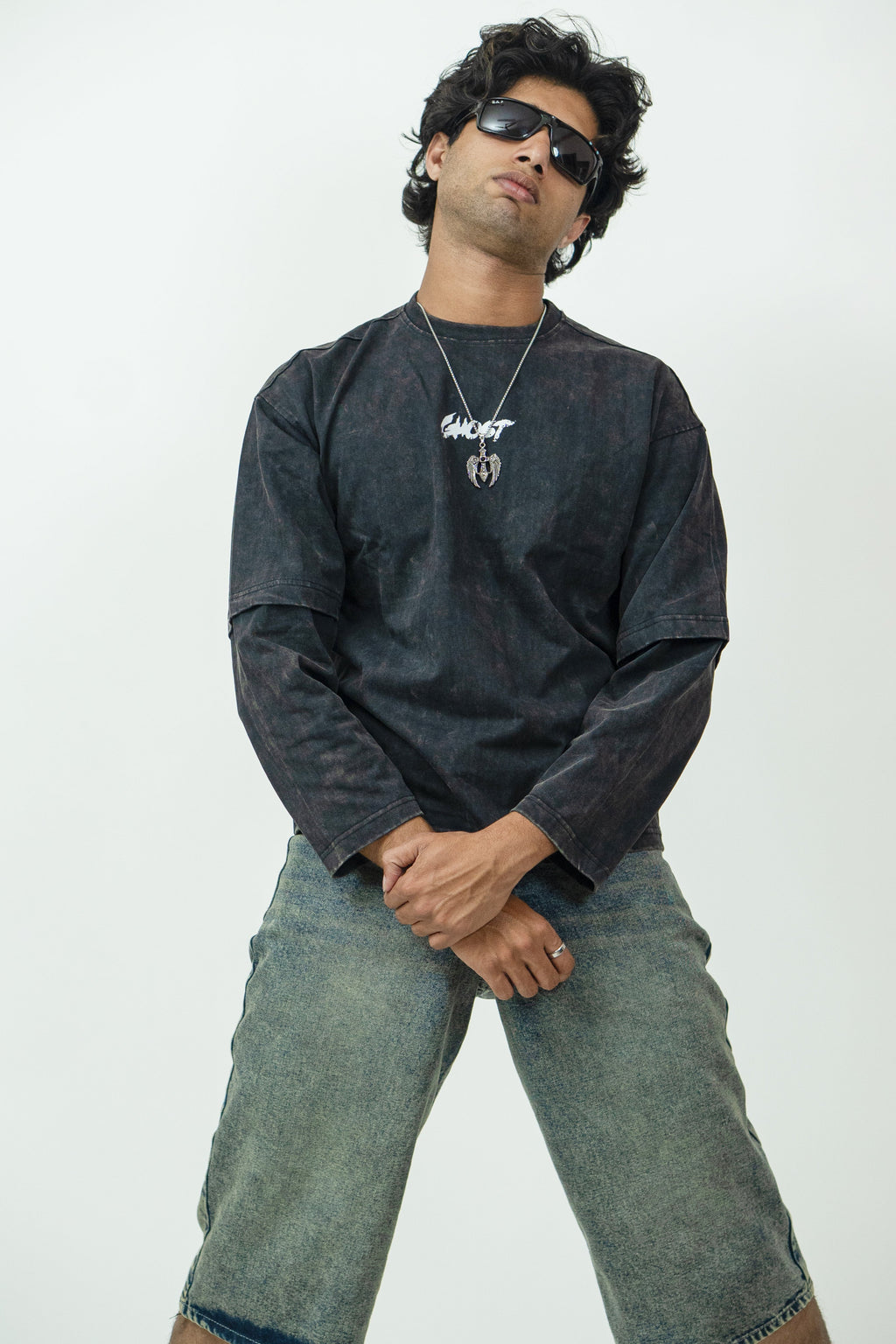 Dredge Acid Wash Ghost T-shirt Dredge