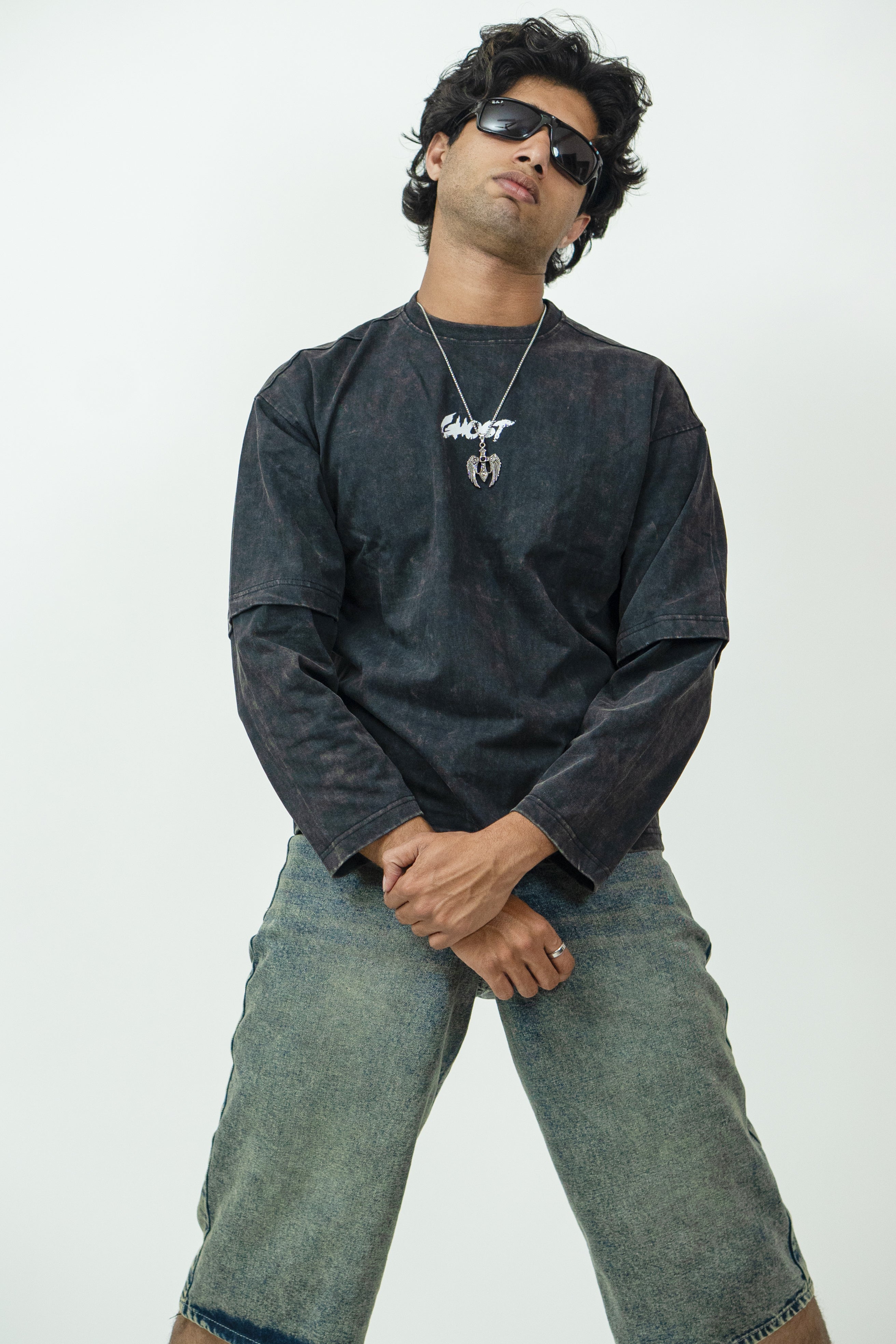 Dredge Acid Wash Ghost T-shirt Dredge