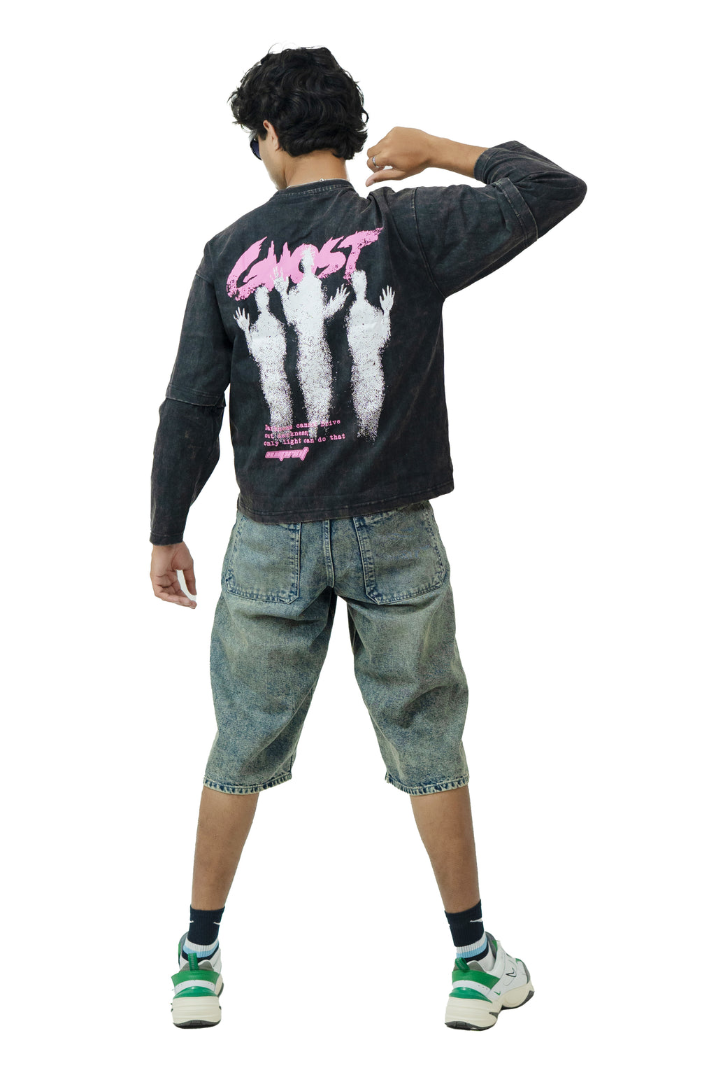 Acid Wash Ghost T-shirt