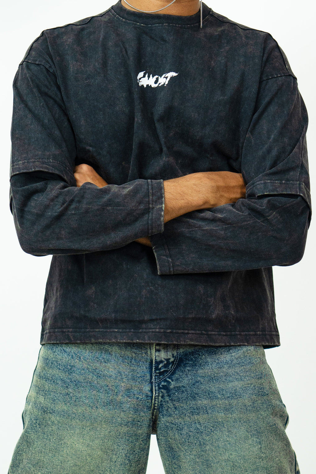 Dredge Acid Wash Ghost T-shirt Dredge