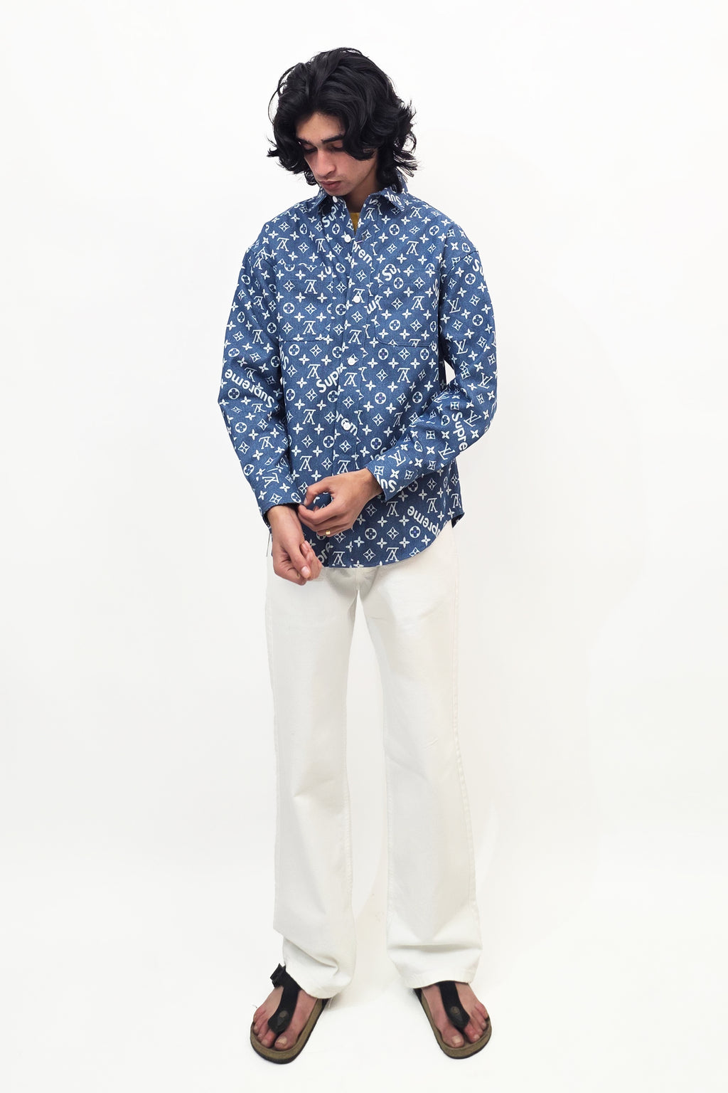 Denim Dark Blue Supreme Shirt