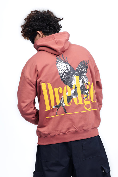 Dredge Hoodies Reddish Brown