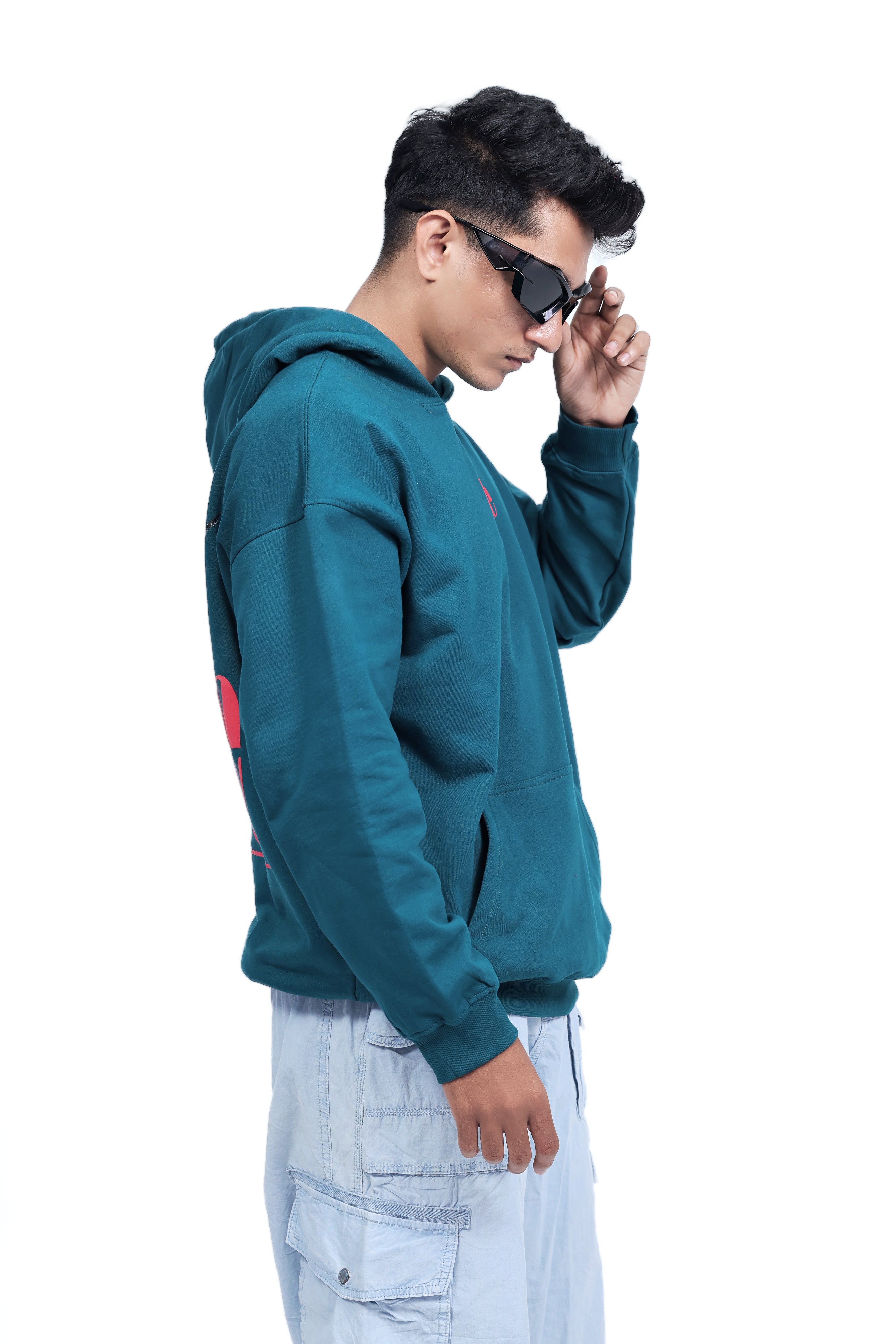 Dredge Hoodies Teal blue