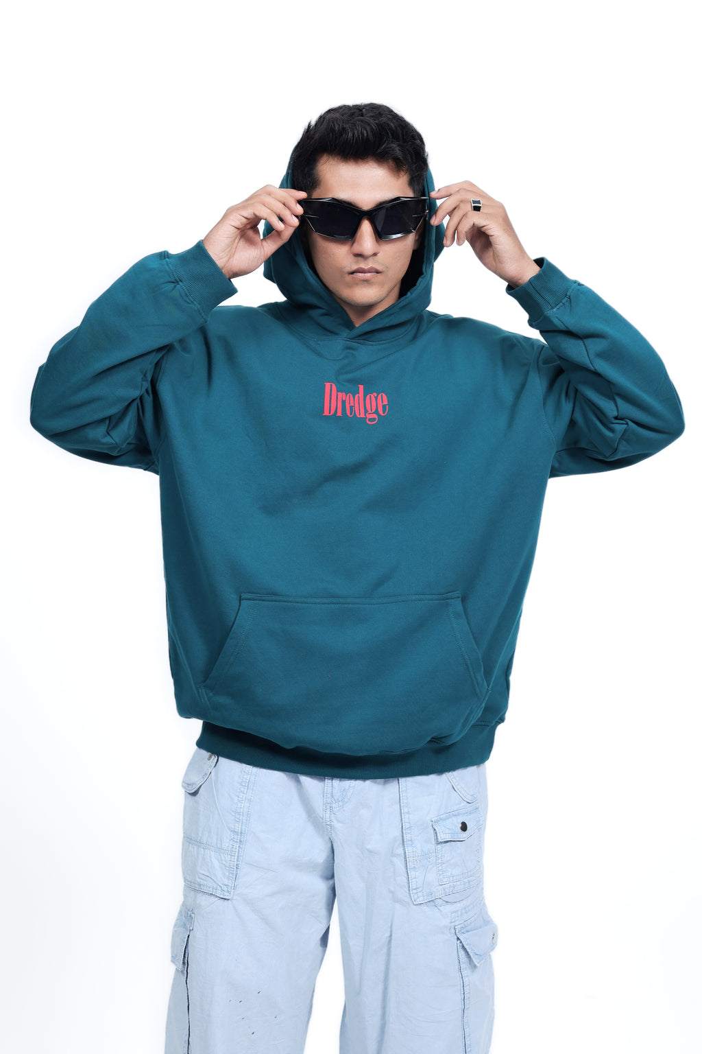 Dredge Hoodies Teal blue