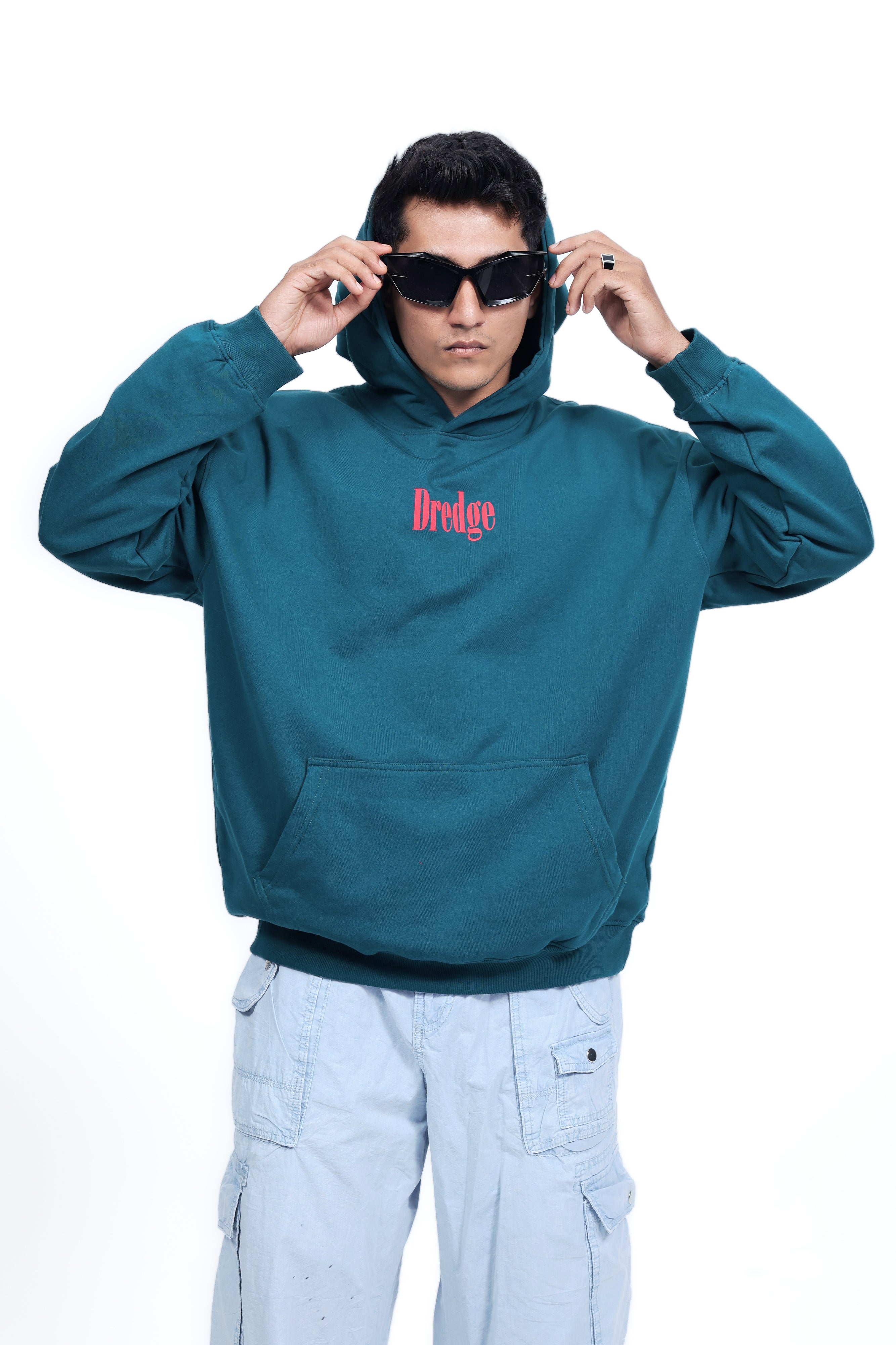 Dredge Hoodies Teal blue