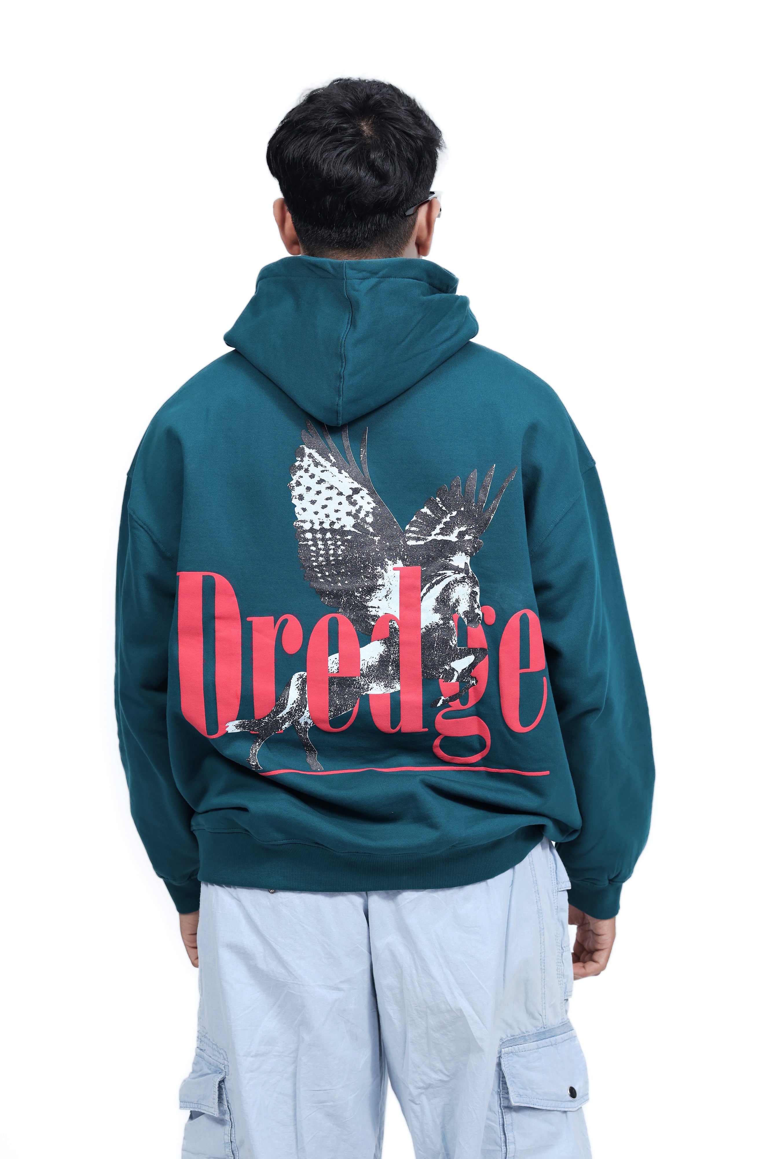 Dredge Hoodies Teal blue