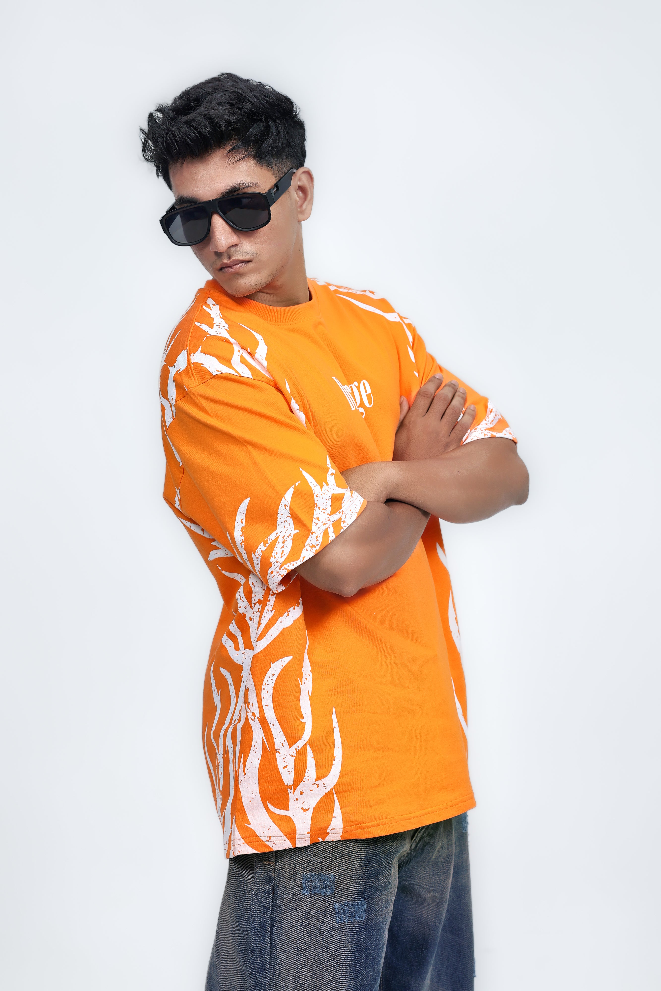 Dredge Oversized Lively Orange