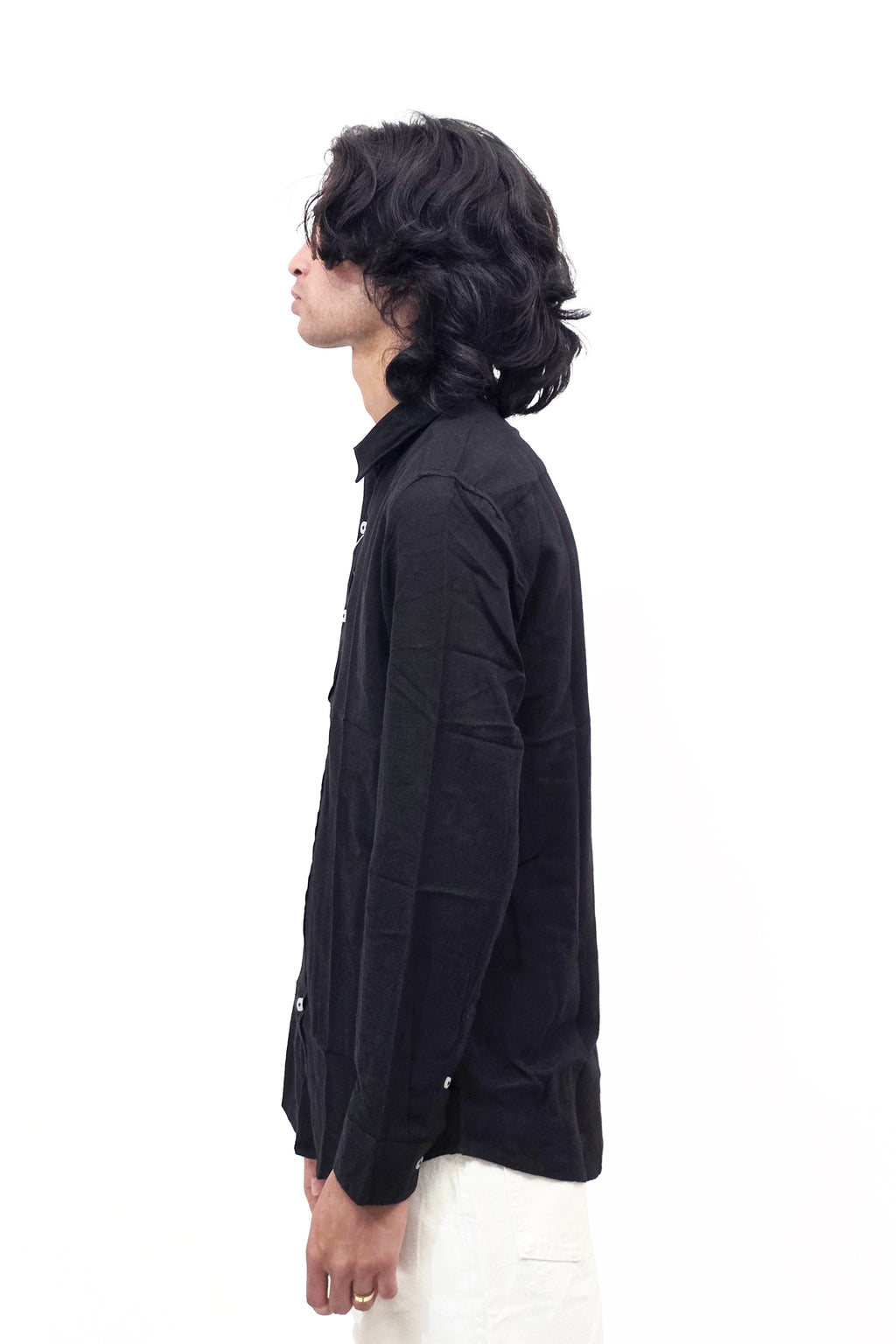 Linen Black Shirt