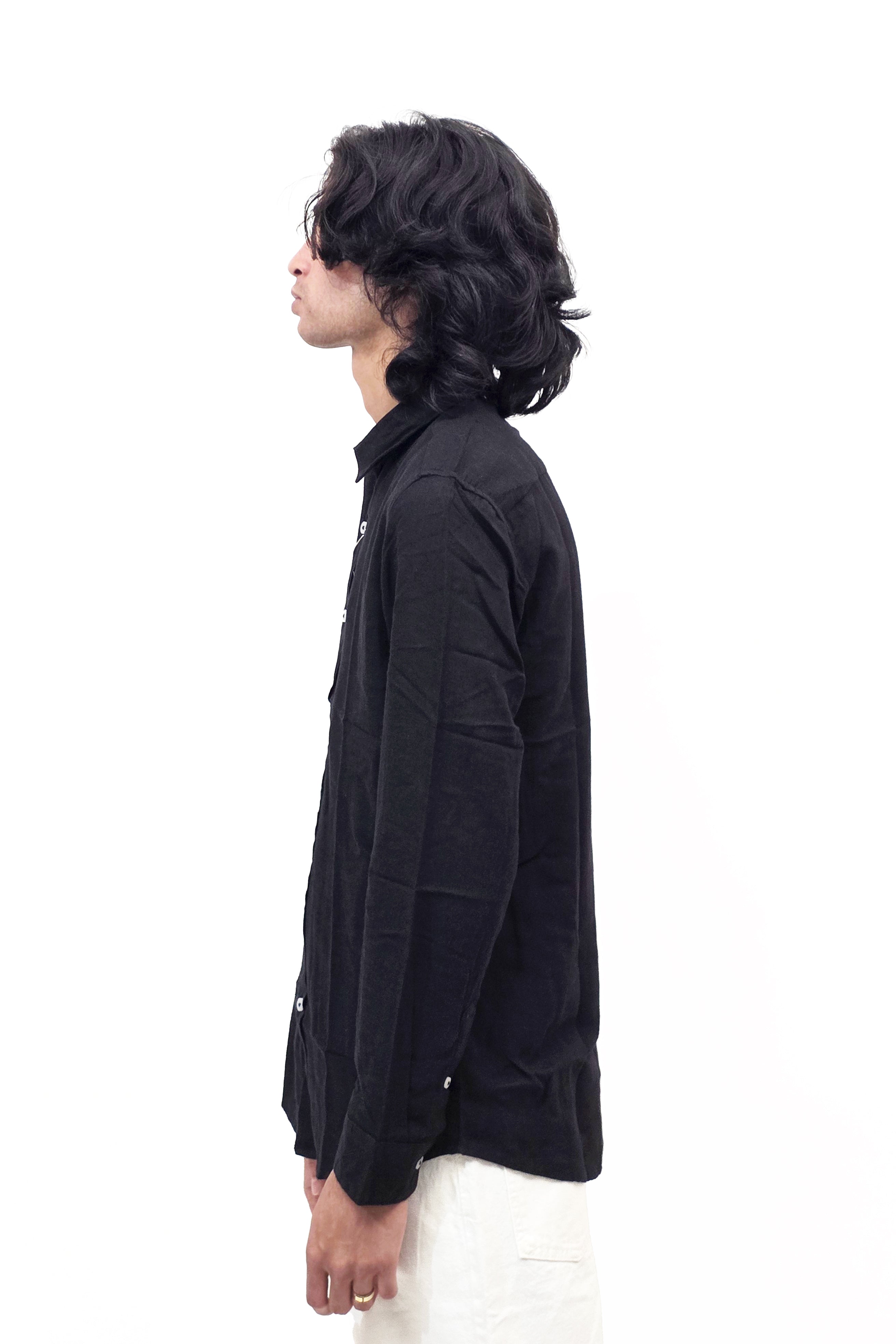 Linen Black Shirt