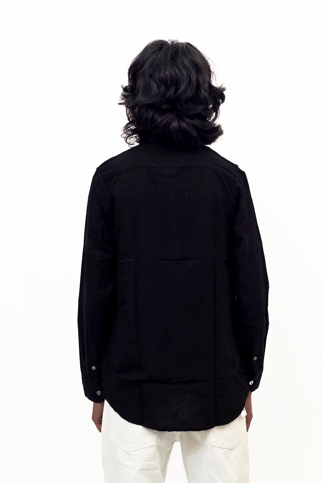 Linen Black Shirt