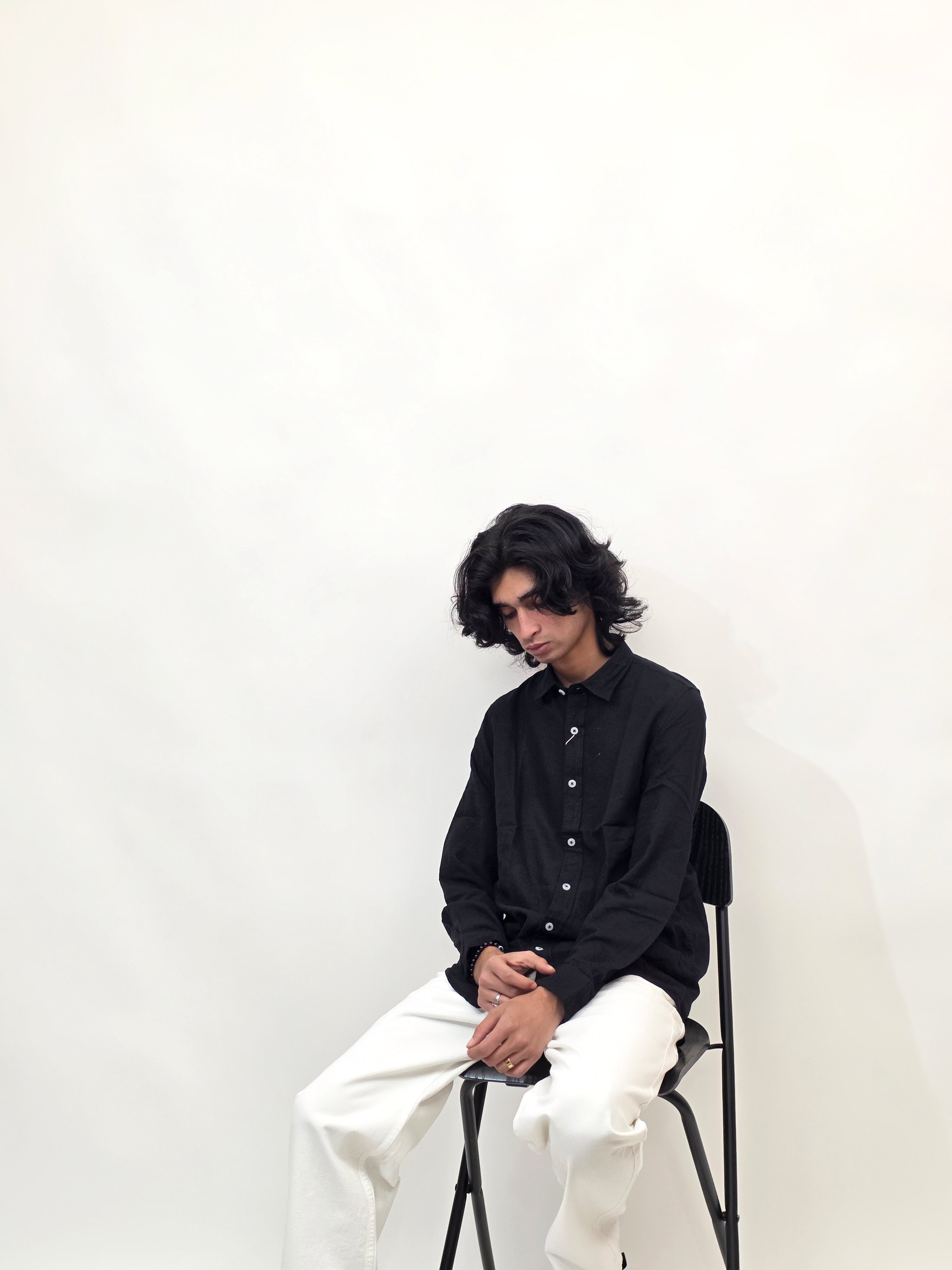 Dredge Linen Black Shirt