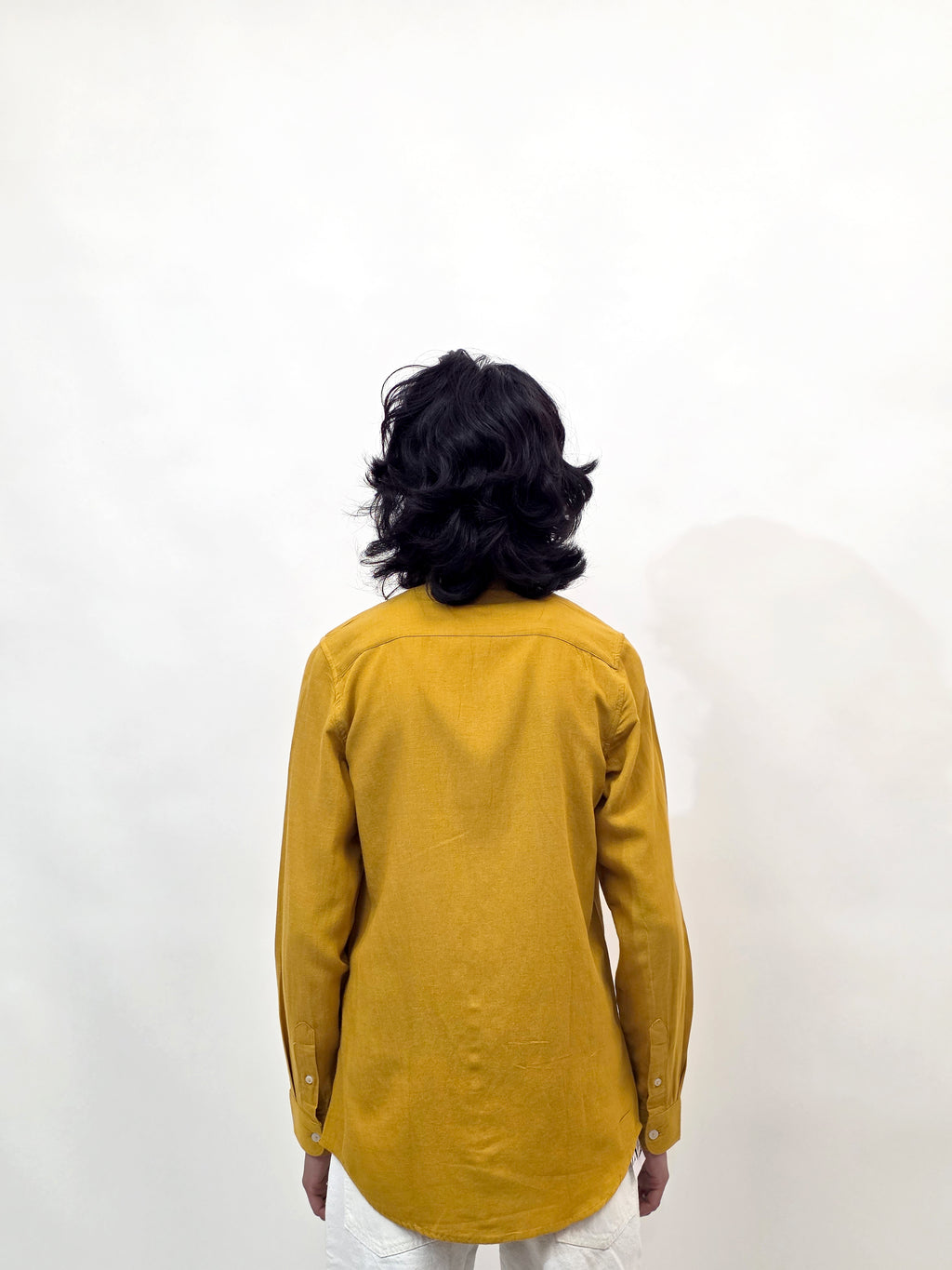 Dredge Linen Yellow Shirt